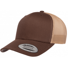 Кепка FlexFit 6606T Retro Trucker - Brown/Khaki