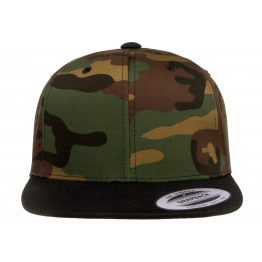 Кепка FlexFit 6089TC - Classic Snapback Camo/Black