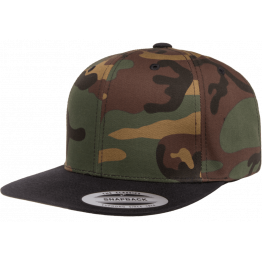Кепка FlexFit 6089TC - Classic Snapback Camo/Black