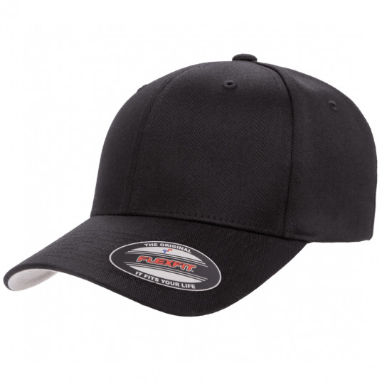 Кепка FlexFit 6277 Wooly Combed Black Кепка FlexFit 6277 Wooly Combed Black