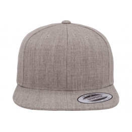Кепка FlexFit 6089M - Classic Snapback Heather Grey