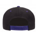 Кепка FlexFit 6089MT - Classic Snapback Black/Purple Кепка FlexFit 6089MT - Classic Snapback Black/Purple