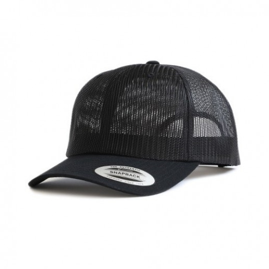 Кепка FlexFit 6606 Retro Trucker - All Mesh Black Кепка FlexFit 6606 Retro Trucker - All Mesh Black