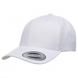 Кепка FlexFit 6789M - Curved Visor Snapback White
